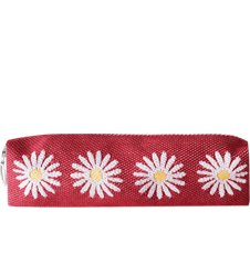 Pencil case Daisy Red