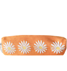 Federtasche Wiesen-Margerite Orange