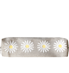 Trousse Marguerite Grise Claire