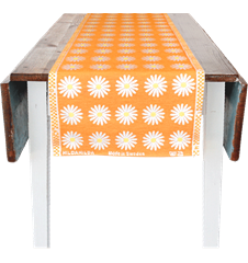 Runner 35x150 cm Daisy Orange