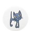 Coaster Cat Blue