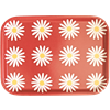 Tray Small Daisy Red