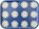 Tray Small Daisy Blue