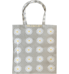 Tote S Marguerites Gris Clair