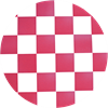 Dessous de Plat Carreaux Rouges