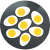 Pot Mat Eggs Dark-Grey