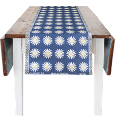 Runner 35x150cm Daisy Blue