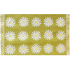 Tischläufer 35x150cm Wiesen-Margerite Limettengrün