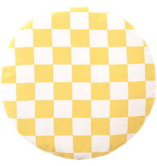 Coussin de siège Carreaux Jaunes