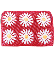 Pouch 12cm Daisy Red