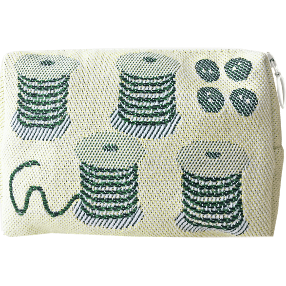 Kulturbeutel 12cm Näh-Set Grün