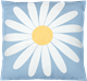Cushion cover 30x30cm Daisy Light-blue