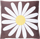 Cushion cover 30x30cm Daisy Brown