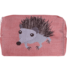 Pouch 18cm Hedgehog Rusty Red