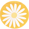 Coussin de siège Marguerite Jaune