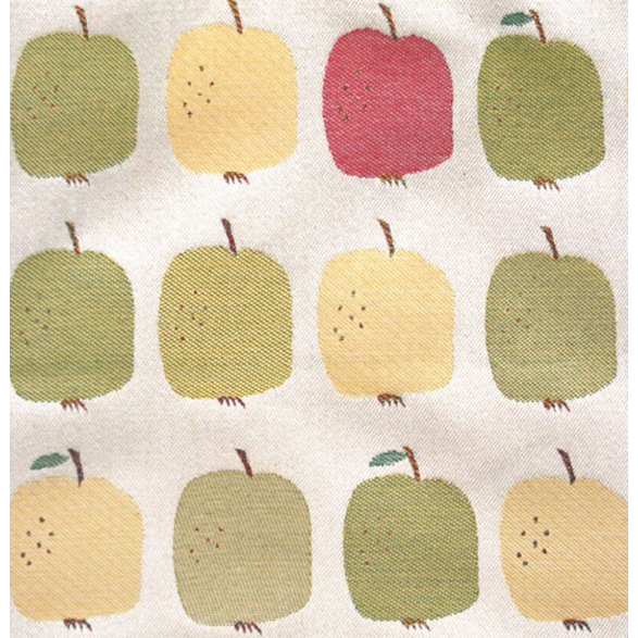 Stoff 145cm Apfel Rot