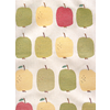 Stoff 145cm Apfel Rot