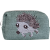 Pouch 8cm Hedgehog Green