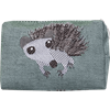 Pouch 12cm Hedgehog Green