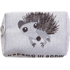 Pouch 12cm Hedgehog White