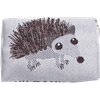 Pouch 12cm Hedgehog White