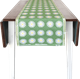 Chemin de table 35x150cm Marguerite Vert