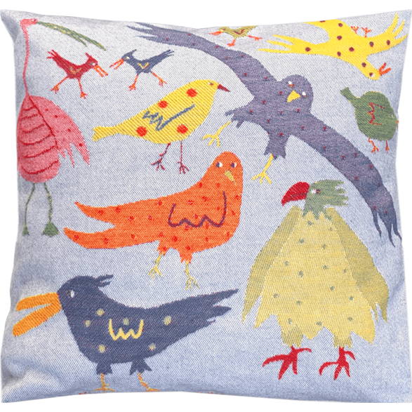 Kissenbezug 45x45cm Vögel