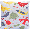 Kissenbezug 45x45cm Vögel