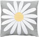 Kissenbezug 45x45cm Wiesen-Margerite Grau