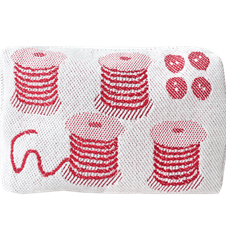 Pouch 12cm Sewing kit Red