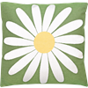 Kissenbezug 45x45cm Wiesen-Margerite Grün