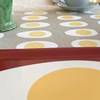 Stoff 35cm Eier Grau