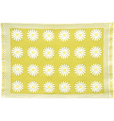 Table mat Daisy Lime