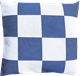 Taie d'oreiller 45x45cm Carreaux Bleus