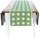 Tissu 35cm Marguerite Vert