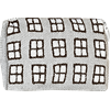 Pouch 12cm Windows Grey