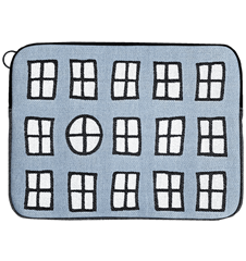 Pochette d'ordinateur Fenêtre Bleue