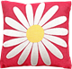 Cushion cover 30x30cm Daisy Red