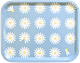 Tray Medium Daisy Light-blue