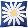Kuddfodral 30x30cm Prästkrage Blå
