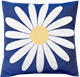 Cushion cover 30x30cm Daisy Blue