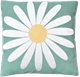 Cushion cover 30x30cm Daisy Turquoise