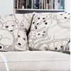Tissu 145cm Grands Chiens Gris