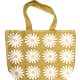 Tote XL Wiesen-Margerite Limettengrün