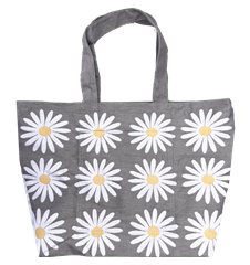 Tote XL Daisy Grey
