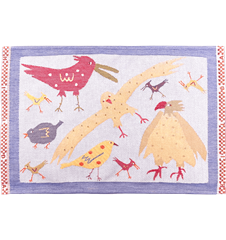 Set de Table Oiseaux Jaune