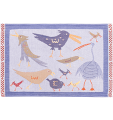 Set de Table Oiseaux Bleu