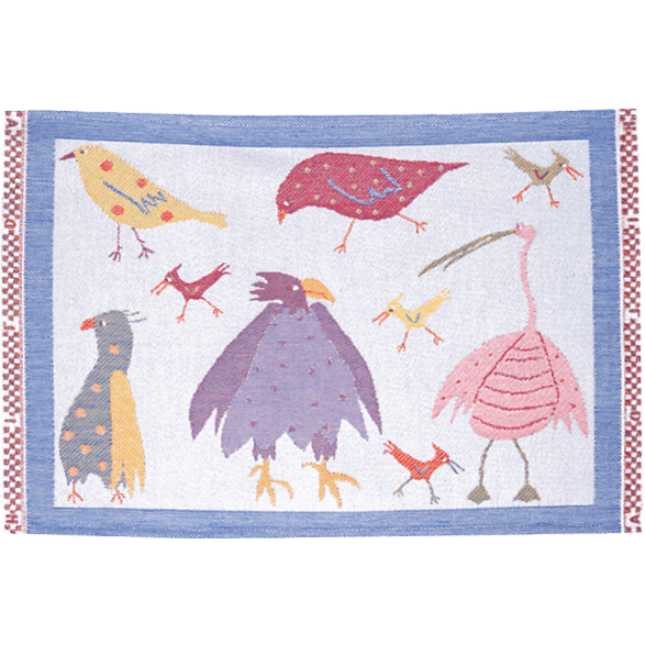 Tischset Vogel Lila