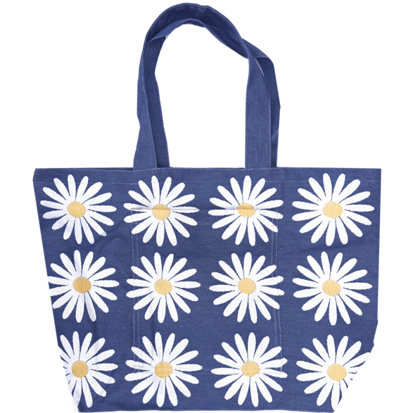 Tote XL Daisy Blue
