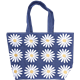 Tote XL Marguerites Bleu